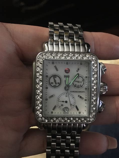 spot fake michele watches|how to detect a michele watch.